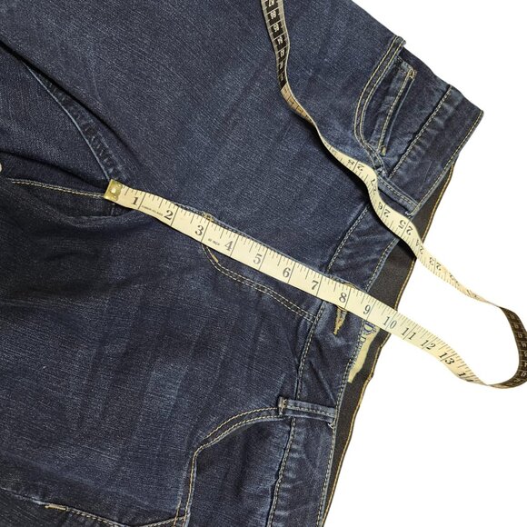 Democracy "Ab"solution Women 16W Indigo Itty Bitty Bootcut Jean Dark Wash Denim - Picture 14 of 16